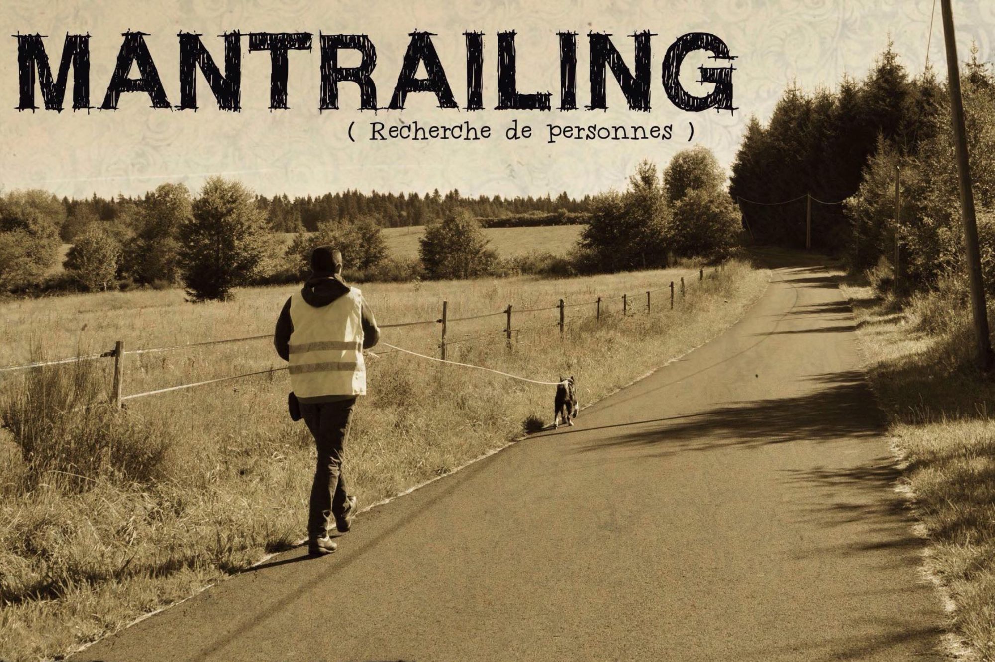 Le mantrailing ou recherche de personnes